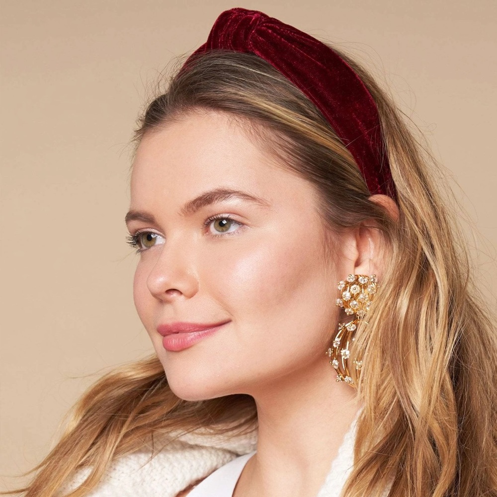 Lele Sadoughi Velvet Headband